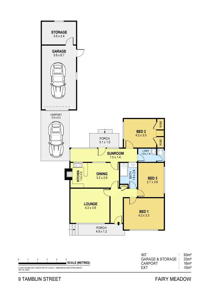 Floorplan of Homely house listing, 9 Tamblin Street, Fairy Meadow NSW 2519
