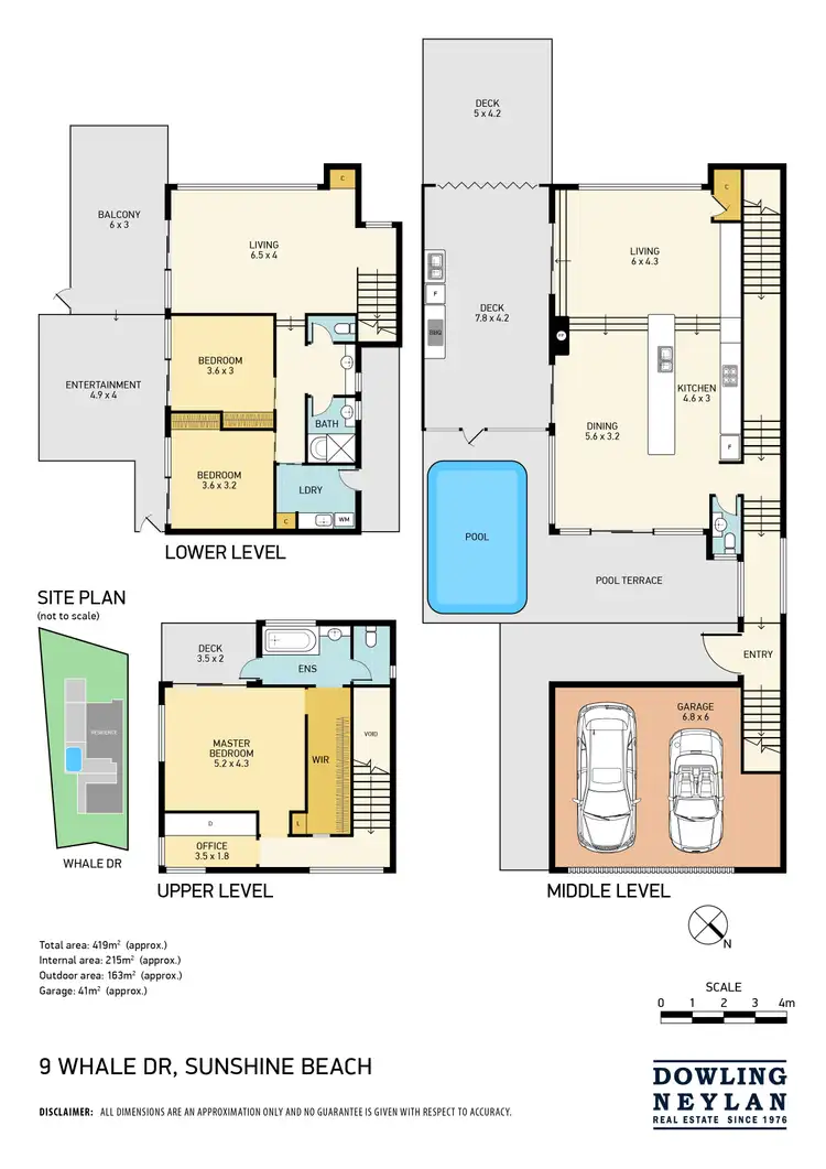 Floorplan of Homely house listing, 9 Whale Drive, Sunshine Beach QLD 4567