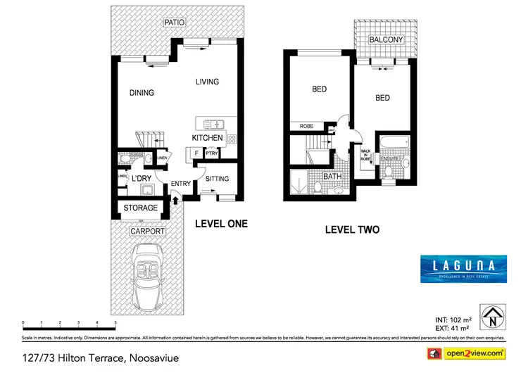 Floorplan of Homely unit listing, 127/73 Hilton Terrace, Noosaville QLD 4566