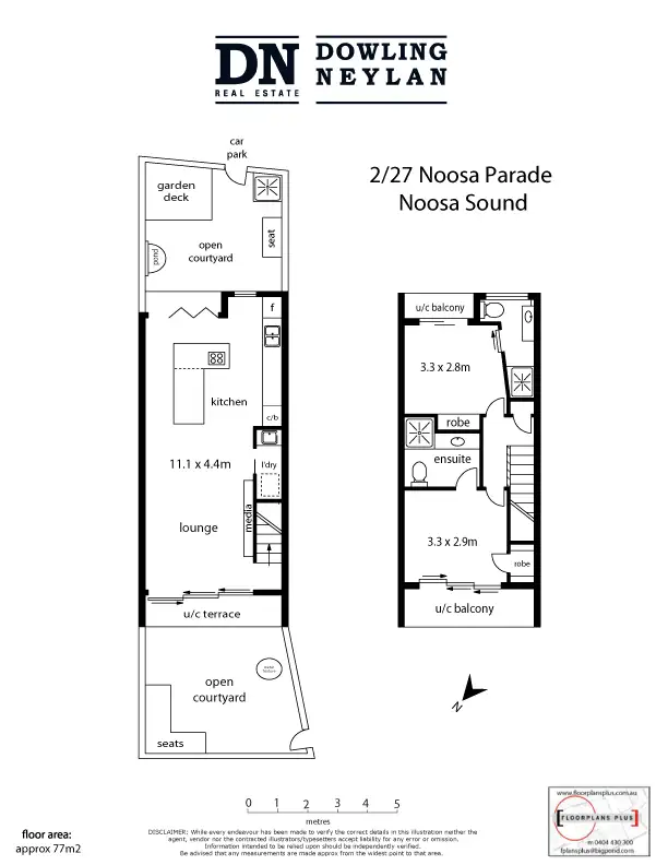 Floorplan of Homely townhouse listing, 2/27 Noosa Parade, Noosa Heads QLD 4567