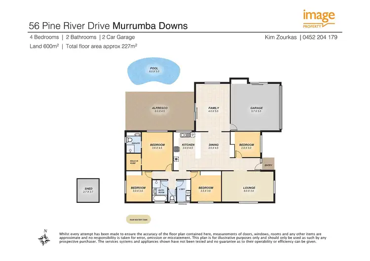 Floorplan of Homely house listing, 56 Pine River Drive, Murrumba Downs QLD 4503
