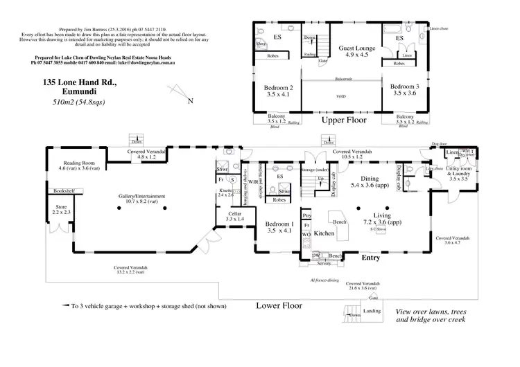 Floorplan of Homely house listing, 135 Lone Hand Road, Eumundi QLD 4562