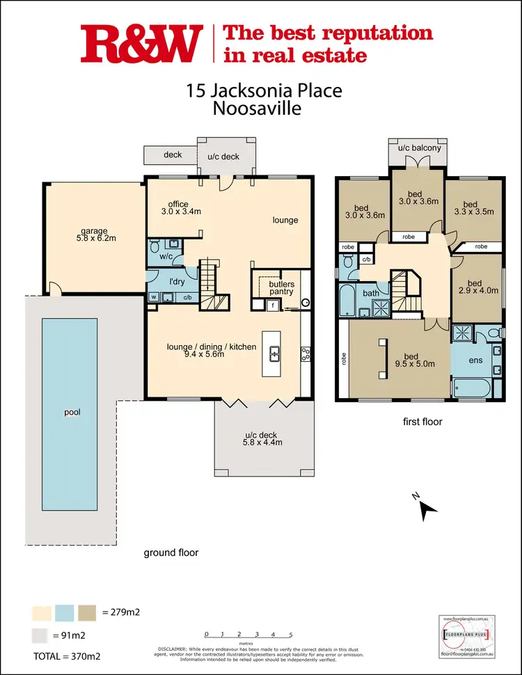 Floorplan of Homely house listing, 15 Jacksonia Place, Noosaville QLD 4566