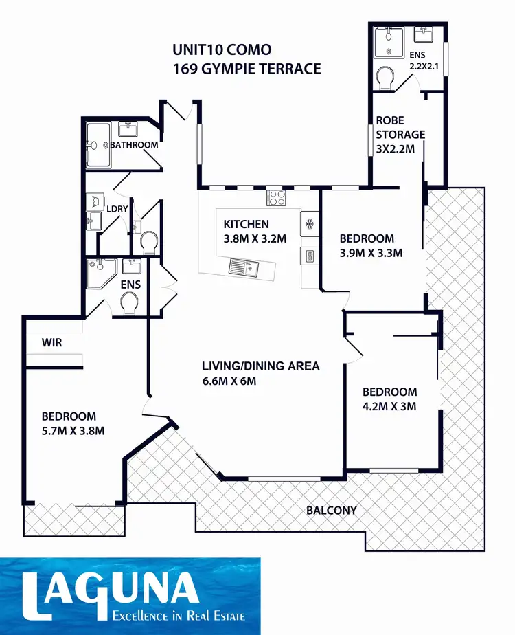 Floorplan of Homely unit listing, 10/169 Gympie Terrace, Noosaville QLD 4566