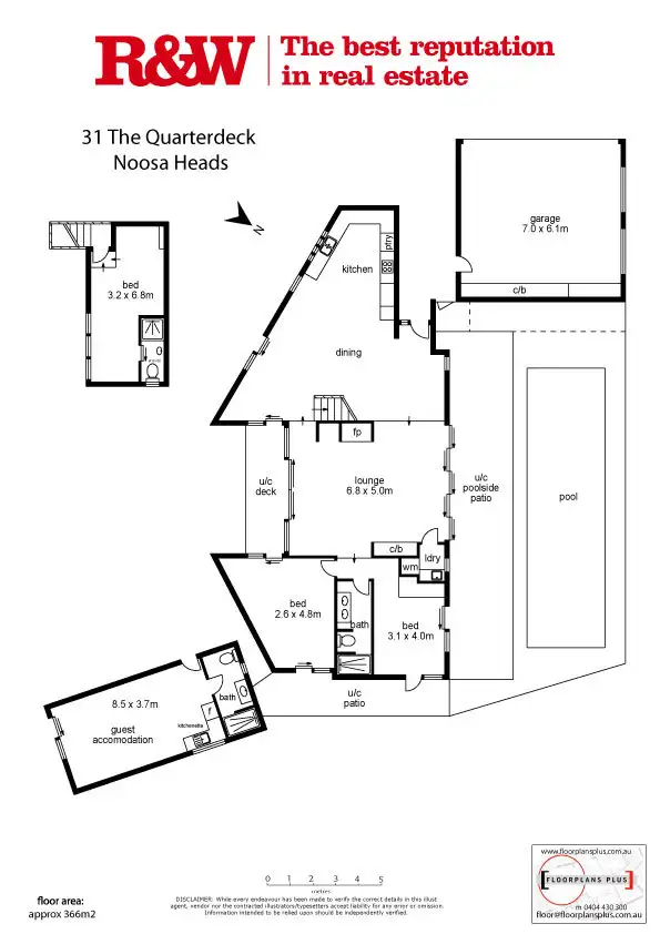 Floorplan of Homely house listing, 31 The Quarterdeck, Noosa Heads QLD 4567