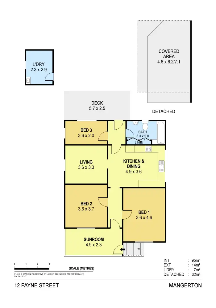 Floorplan of Homely house listing, 12 Payne Street, Mangerton NSW 2500