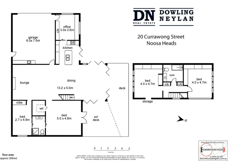 Floorplan of Homely house listing, 20 Currawong Street, Noosa Heads QLD 4567