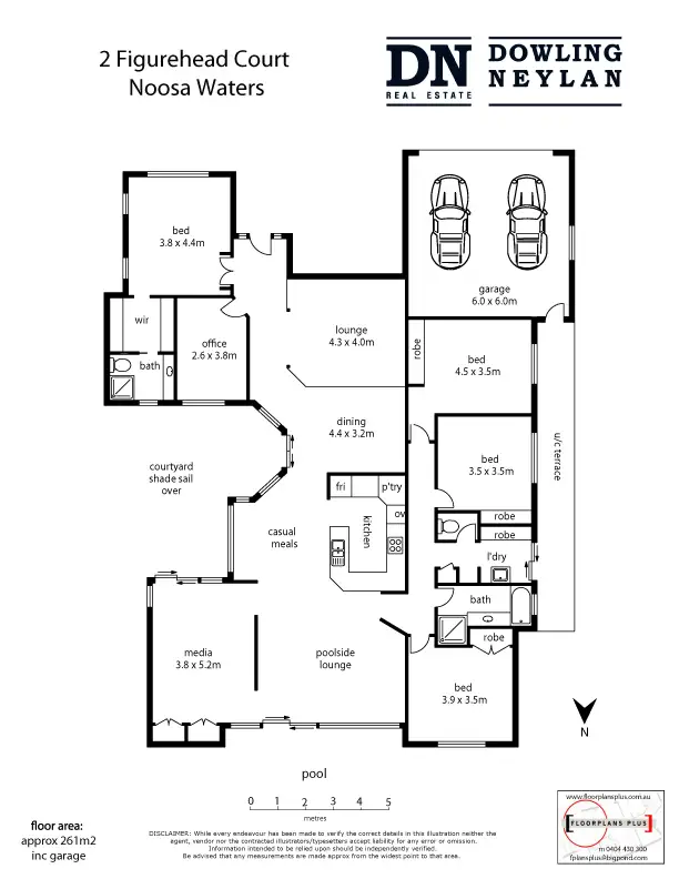 Floorplan of Homely house listing, 2 Figurehead Court, Noosa Waters QLD 4566