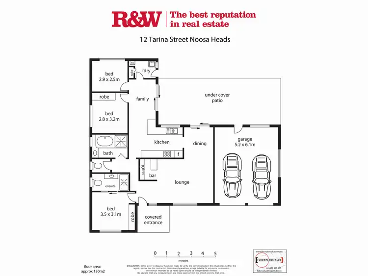 Floorplan of Homely house listing, 12 Tarina Street, Noosa Heads QLD 4567