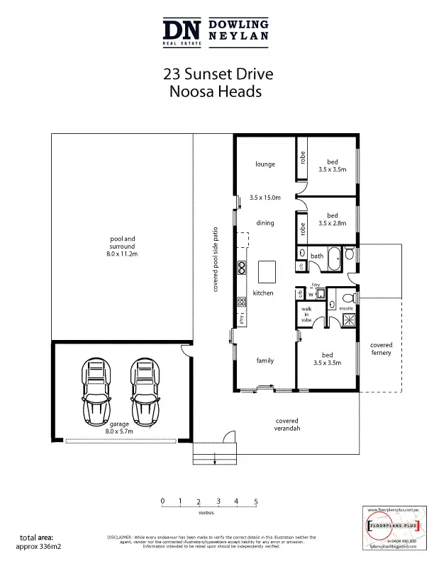 Floorplan of Homely house listing, 23 Sunset Drive, Noosa Heads QLD 4567