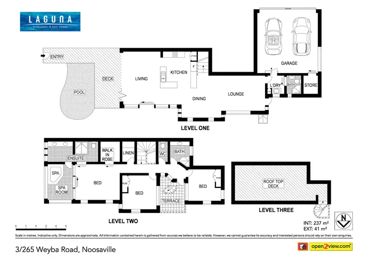 Floorplan of Homely apartment listing, 3/265 Weyba Road, Noosaville QLD 4566