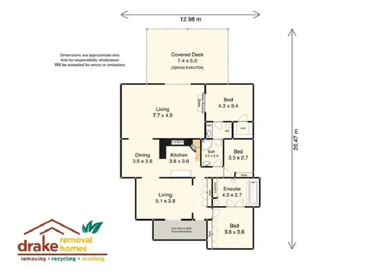 Floorplan of Homely house listing, Address available on request