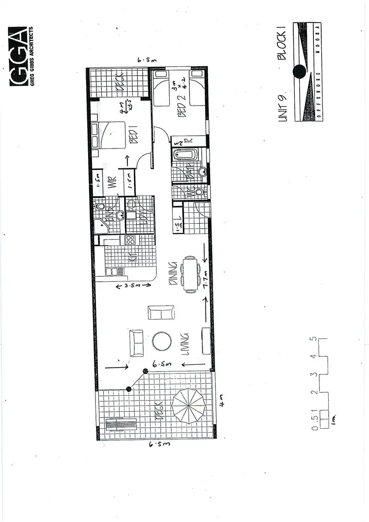 Floorplan of Homely apartment listing, 9/287 'Offshore' Gympie Terrace, Noosaville QLD 4566