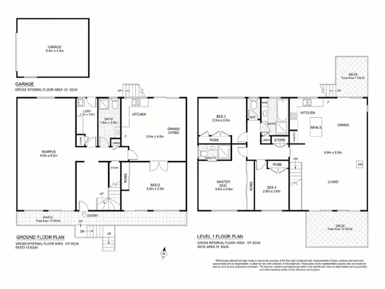 Floorplan of Homely house listing, Address available on request