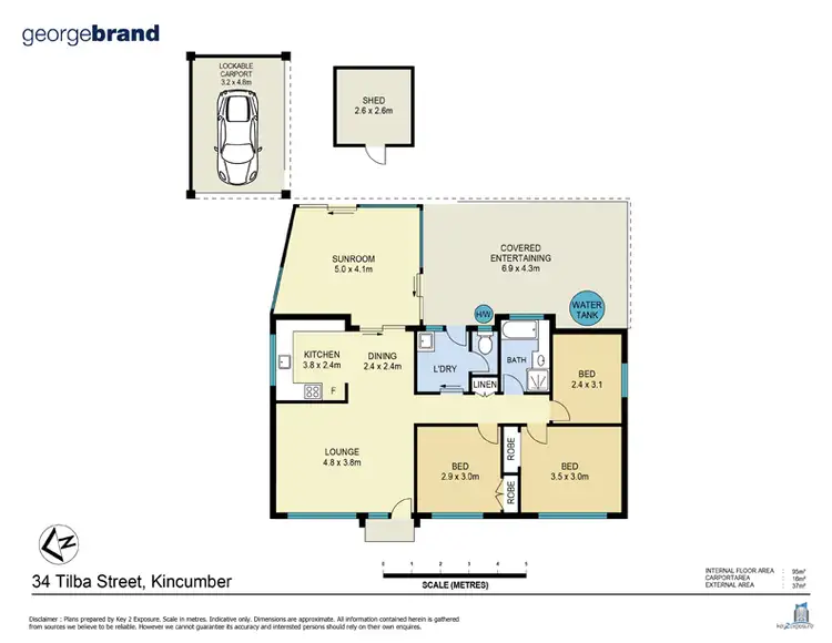 Floorplan of Homely house listing, 34 Tilba St, Kincumber NSW 2251