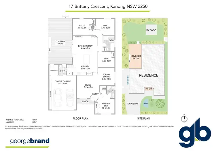Floorplan of Homely house listing, 17 Brittany Crescent, Kariong NSW 2250