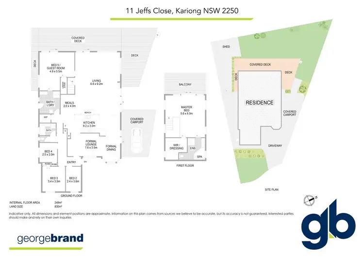Floorplan of Homely house listing, 11 Jeffs Close, Kariong NSW 2250