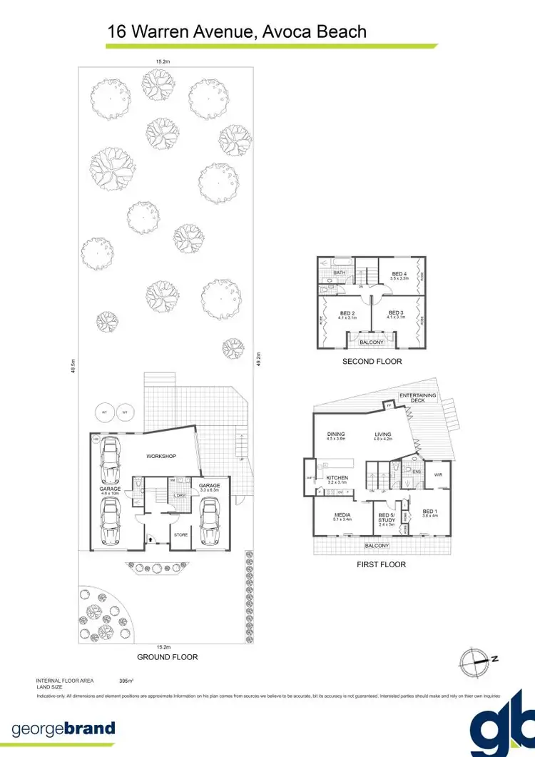 Floorplan of Homely house listing, 16 Warren Avenue, Avoca Beach NSW 2251