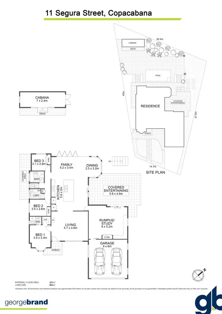 Floorplan of Homely house listing, 11 Segura Street, Copacabana NSW 2251