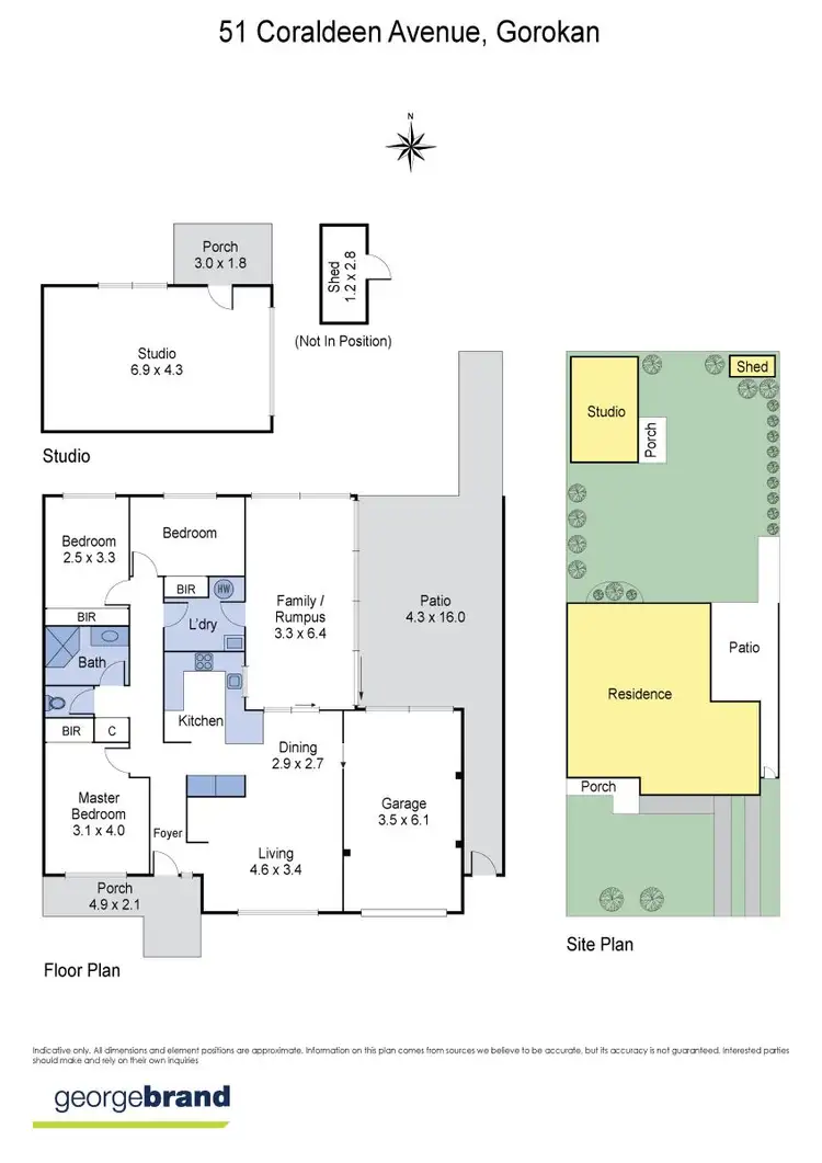 Floorplan of Homely house listing, 51 Coraldeen Avenue, Gorokan NSW 2263