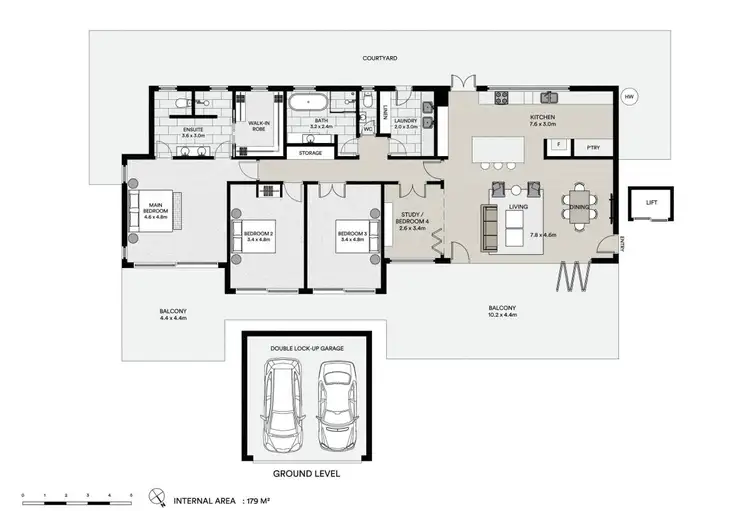 Floorplan of Homely unit listing, 5/120 Avoca Drive, Avoca Beach NSW 2251