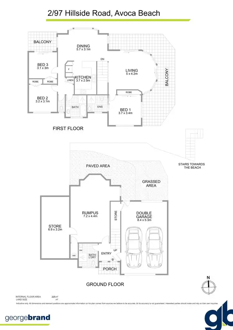 Floorplan of Homely unit listing, 2/97 Hillside Road, Avoca Beach NSW 2251