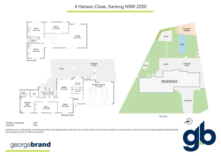 Floorplan of Homely house listing, 4 Hanson Close, Kariong NSW 2250