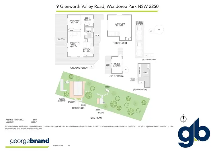 Floorplan of Homely house listing, 9 Glenworth Valley Road, Wendoree Park NSW 2250