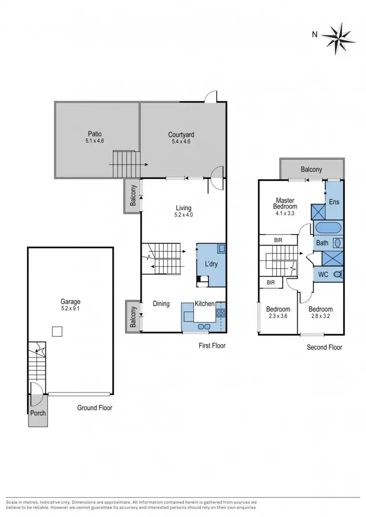 Floorplan of Homely unit listing, 1/40 Avoca Drive, Avoca Beach NSW 2251