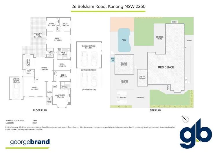 Floorplan of Homely house listing, 26 Belsham Road, Kariong NSW 2250