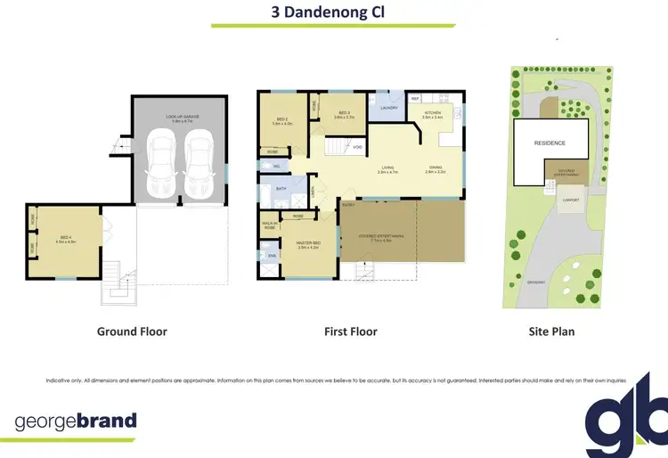 Floorplan of Homely house listing, 3 Dandenong Close, Avoca Beach NSW 2251