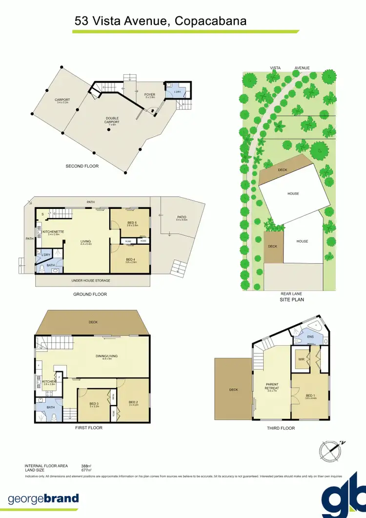 Floorplan of Homely house listing, 53 Vista Avenue, Copacabana NSW 2251