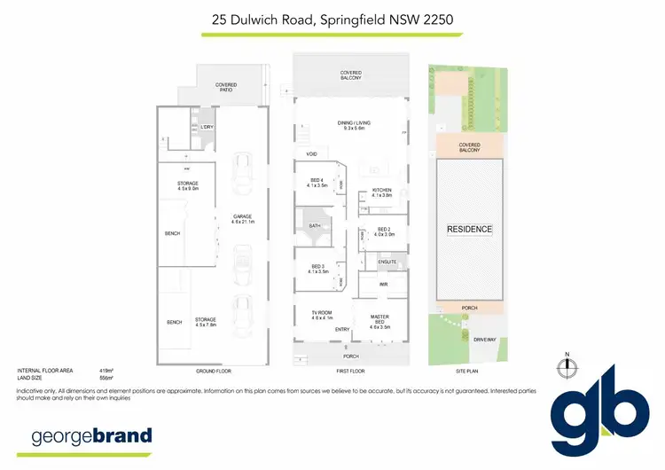 Floorplan of Homely house listing, 25 Dulwich Road, Springfield NSW 2250