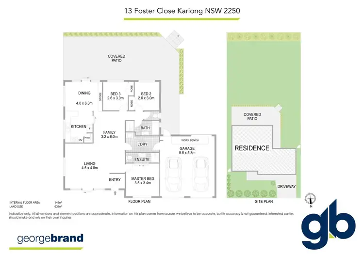 Floorplan of Homely house listing, 13 Foster Close, Kariong NSW 2250