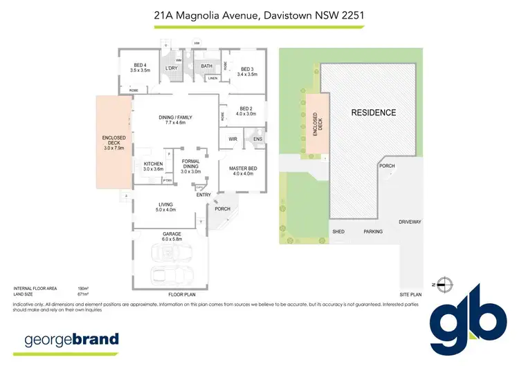 Floorplan of Homely house listing, 21A Magnolia Ave, Davistown NSW 2251