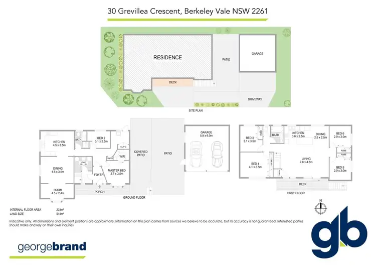 Floorplan of Homely house listing, 30 Grevillea Crescent, Berkeley Vale NSW 2261