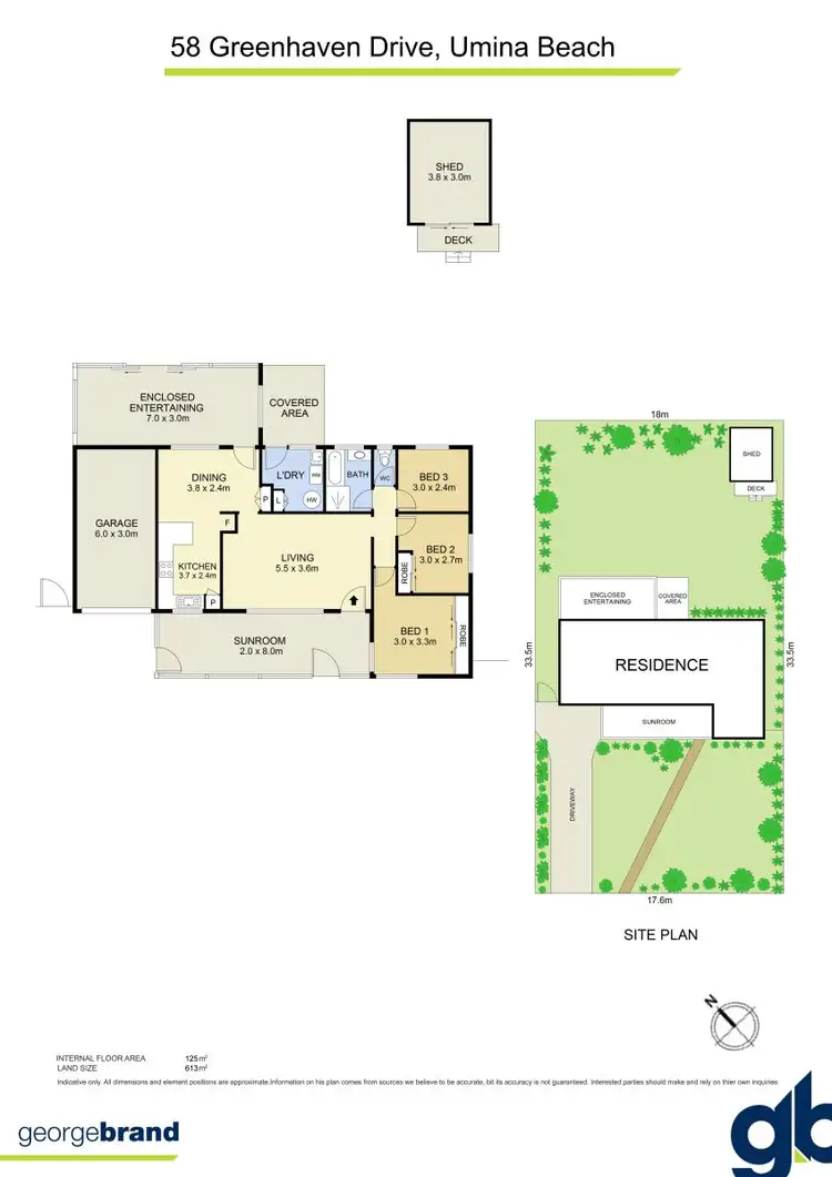 Floorplan of Homely house listing, 58 Greenhaven Drive, Umina Beach NSW 2257