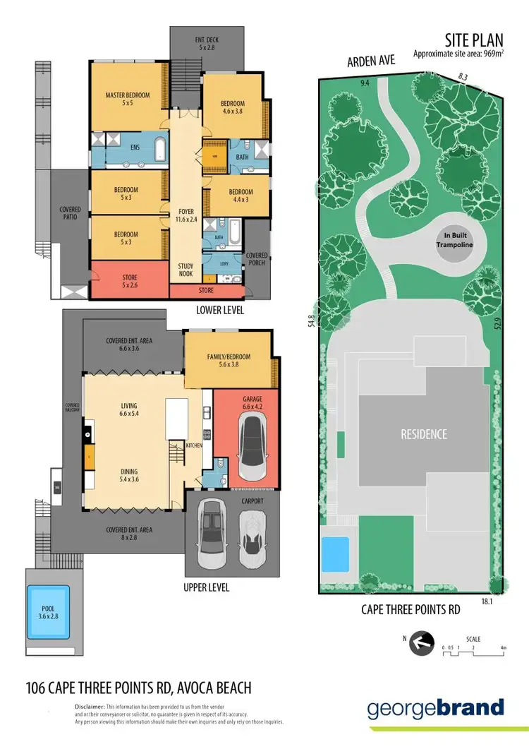 Floorplan of Homely house listing, 106 Cape Three Points Road, Avoca Beach NSW 2251