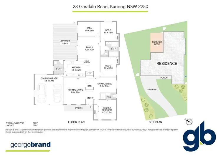 Floorplan of Homely house listing, 23 Garafalo Road, Kariong NSW 2250