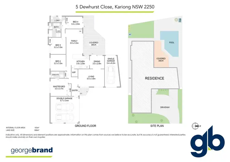 Floorplan of Homely house listing, 5 Dewhurst Close, Kariong NSW 2250