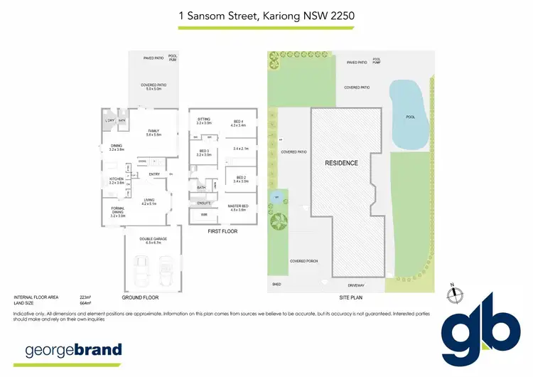 Floorplan of Homely house listing, 1 Sansom Street, Kariong NSW 2250