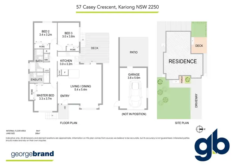 Floorplan of Homely house listing, 57 Casey Crescent, Kariong NSW 2250