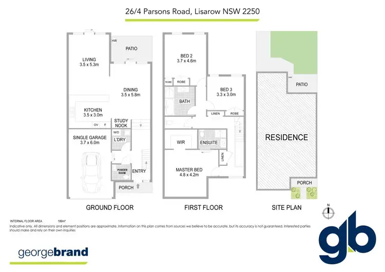 Floorplan of Homely townhouse listing, 26/4 Parsons Road, Lisarow NSW 2250