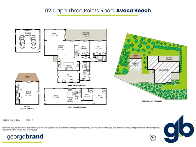 Floorplan of Homely house listing, 92 Cape Three Points Road, Avoca Beach NSW 2251