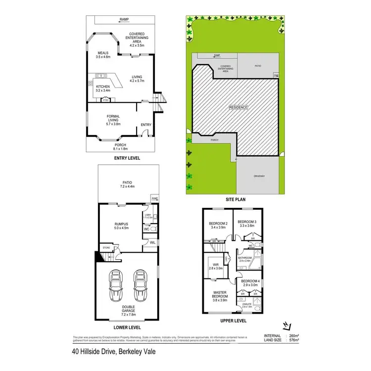 Floorplan of Homely house listing, 40 Hillside Drive, Berkeley Vale NSW 2261