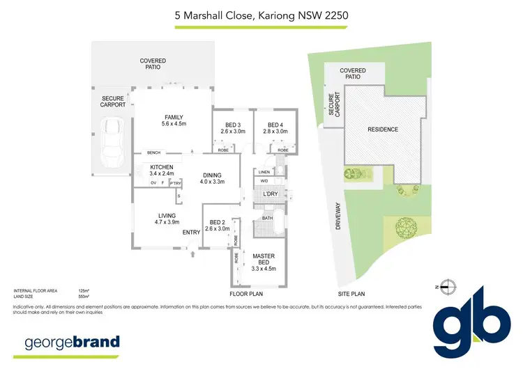 Floorplan of Homely house listing, 5 Marshall Close, Kariong NSW 2250