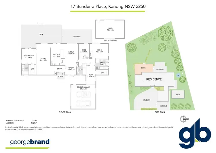 Floorplan of Homely house listing, 17 Bunderra Place, Kariong NSW 2250