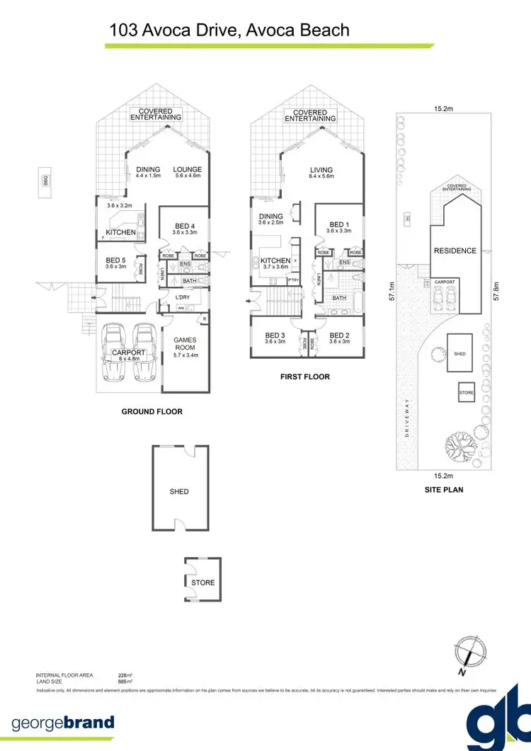 Floorplan of Homely house listing, 103 Avoca Drive, Avoca Beach NSW 2251