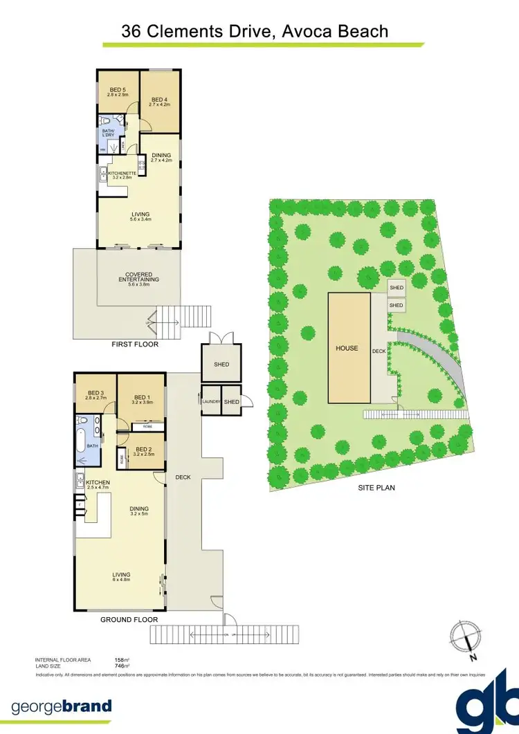 Floorplan of Homely house listing, 36 Clements Drive, Avoca Beach NSW 2251