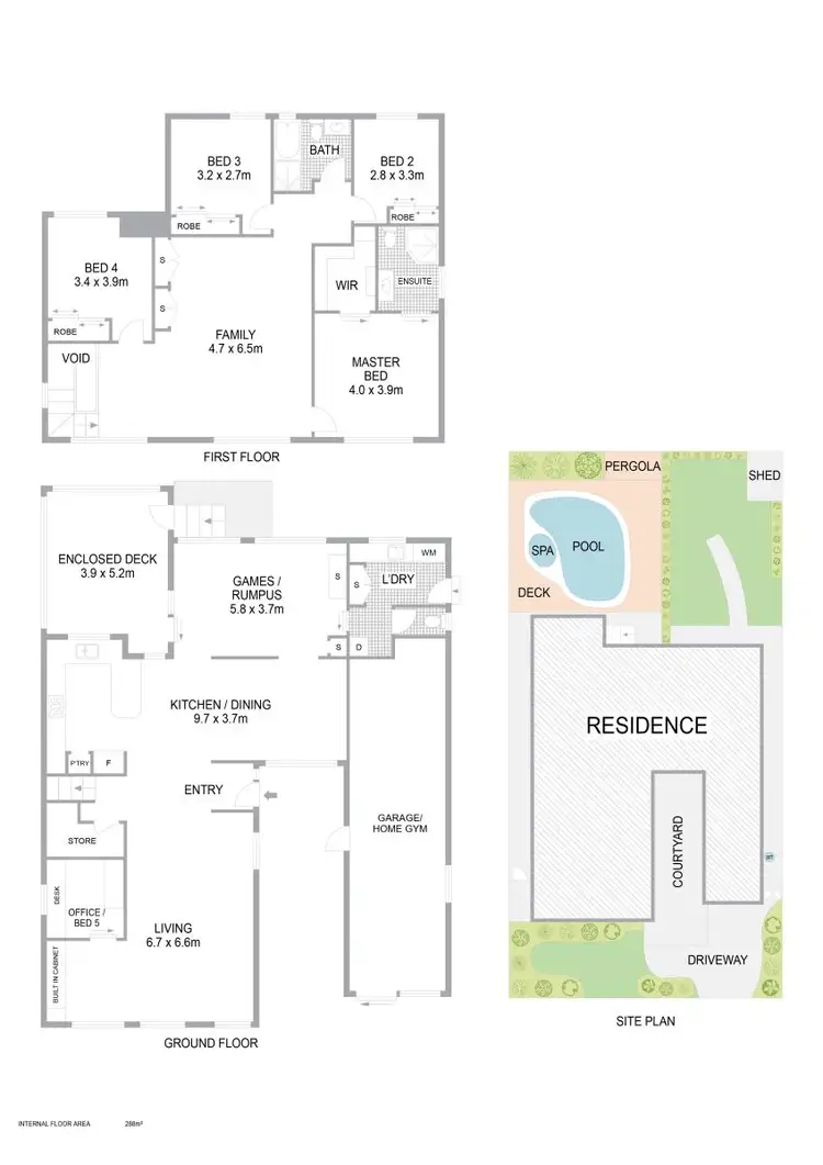 Floorplan of Homely house listing, 4 Jeniwa Close, Kariong NSW 2250